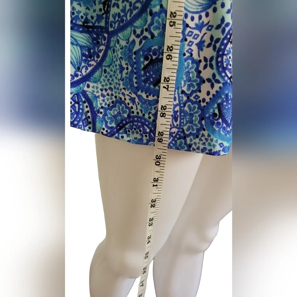 Artisan Ikat Empire Swim Dress One Piece